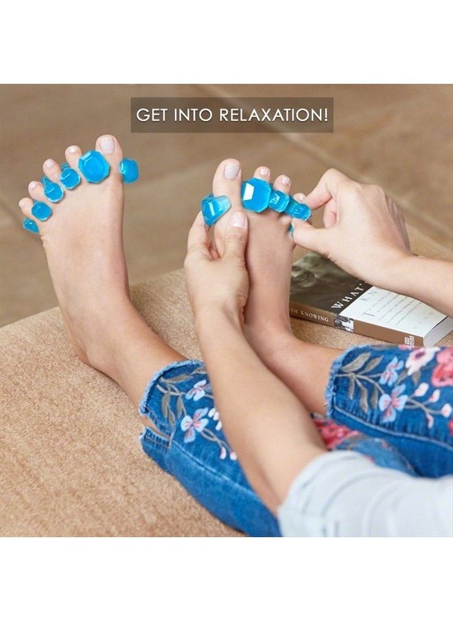Yoga Toes - YogaToes GEMS: Gel Toe Stretcher & Toe Separator - America's Choice for Fighting Bunions, Hammer Toes, & More! - Image 1