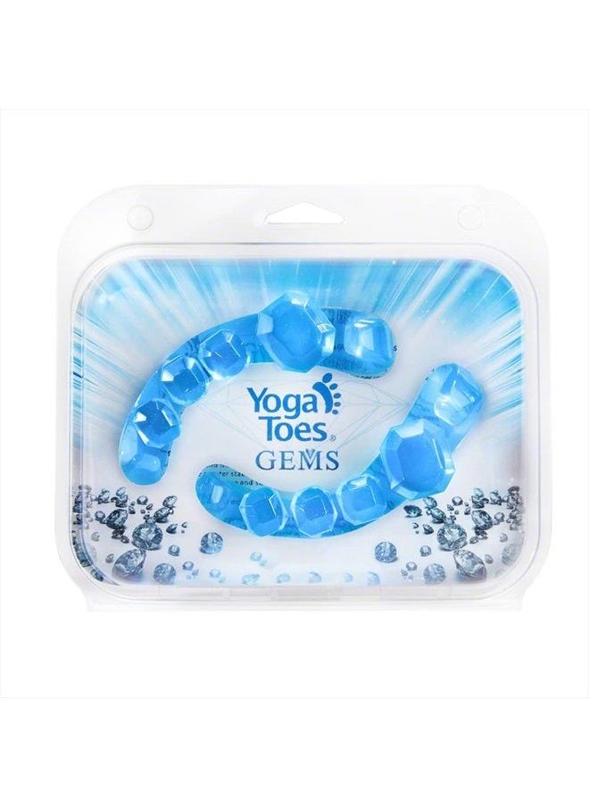 Yoga Toes - YogaToes GEMS: Gel Toe Stretcher & Toe Separator - America's Choice for Fighting Bunions, Hammer Toes, & More! - Image 1