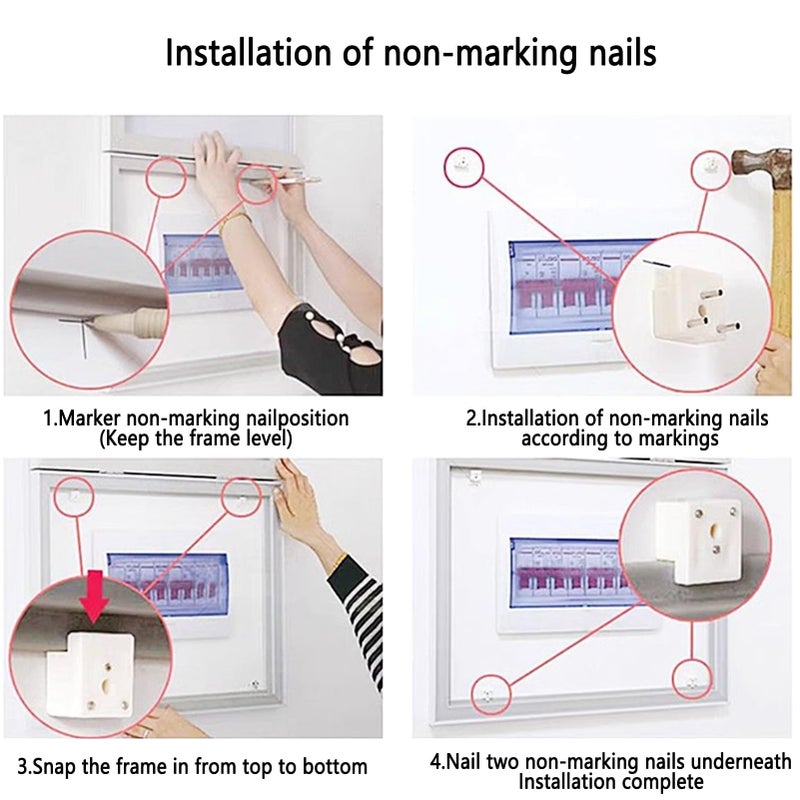 WOHNZA Electric Meter Box Decorative Painting Hide Distribution Cover Decoration Creative Hanging Picture Wall Mounted for Breaker Electrical Panel Fuse Switch (40x60cm/15.7x23.6in) - Image 4