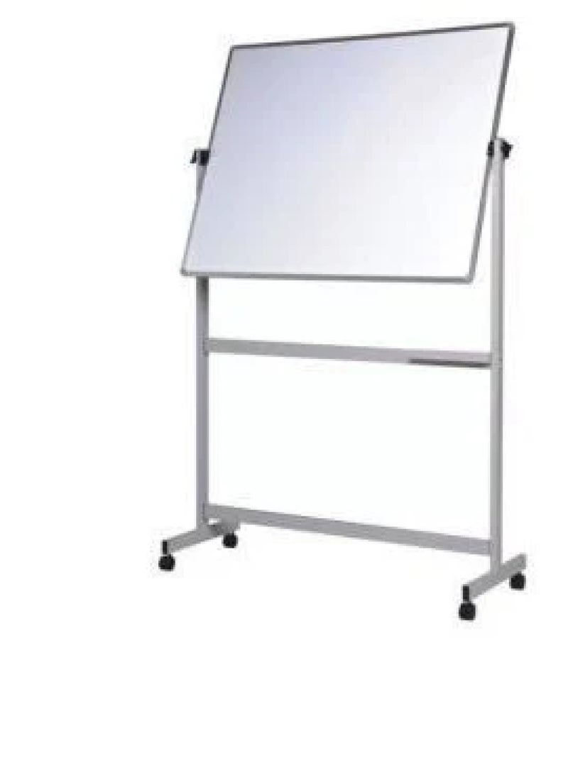 موديست Whiteboard 90X120 White Board with Stand Double Sided Dry Erase with Wheels - Image 1