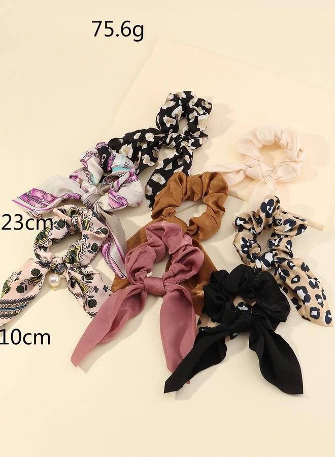 Take Two Take Two Set of 8 - Bow Hair Tie