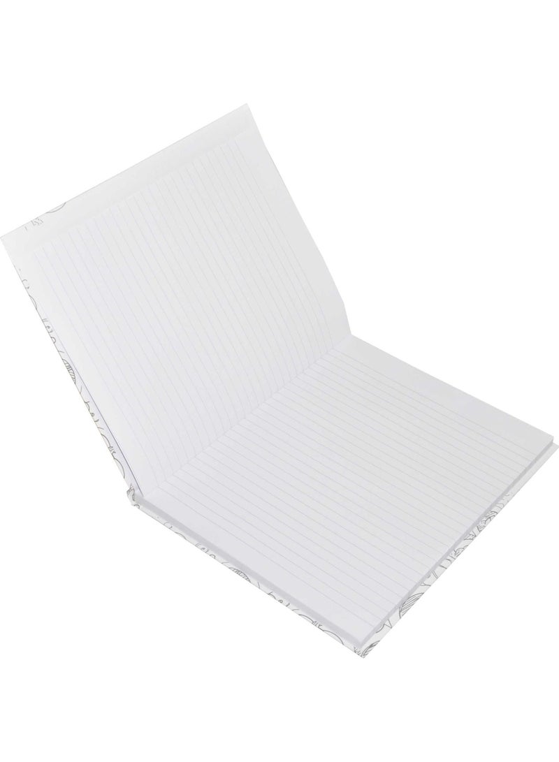 FIS LIGHT Pack of 5  Hard Cover Notebook Single Line,10X8 Inches (25.4 X 20.32 Cm),100 Sheets -LINB1081707 - Image 3