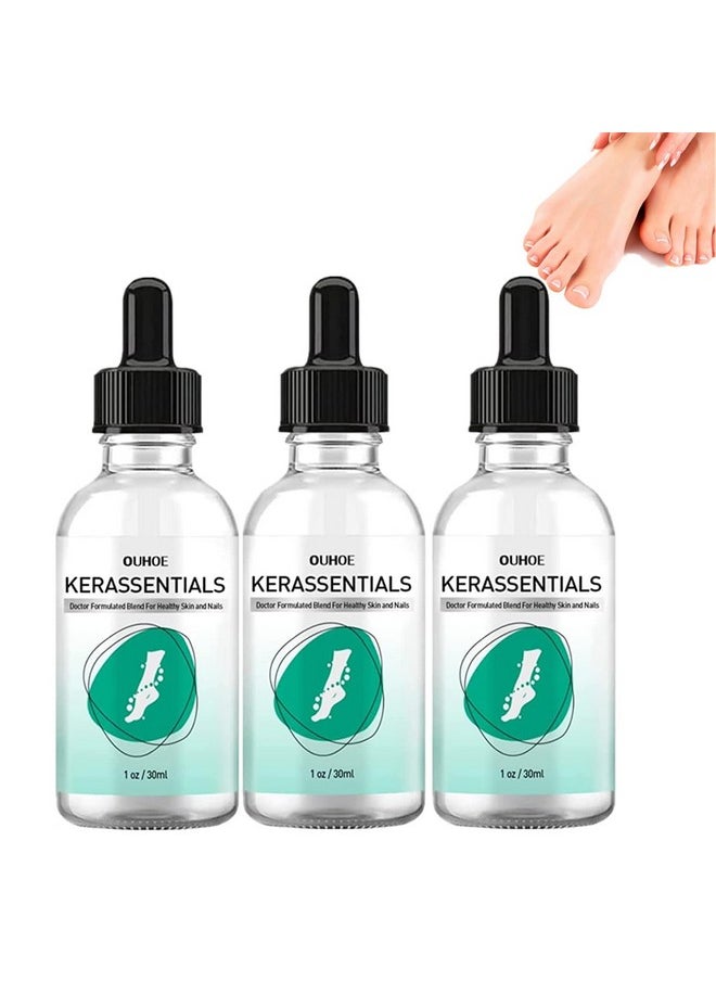 3Pcs Kerassentials Toenail Treatment Oil Natural Kerassentials Toenail Oil For Nails Kerasentials Toenail Nail Treatment For Repairing Damaged And Discolored Nails (30Ml) - pzsku/Z648621B0F3B5C1091B14Z/45/_/1720698503/039f1df6-cd8a-4884-a9aa-257656c96f64