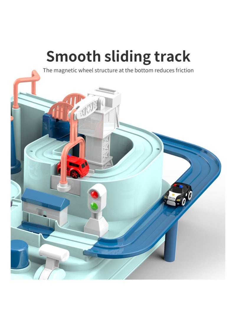 Car Adventure Track Toy for Kids – Manual Interactive Playset with Educational Vehicle Maze, Race Car Track Features & Fine Motor Skill Development – Fun Vehicle Game for Ages 3+  - Image 4