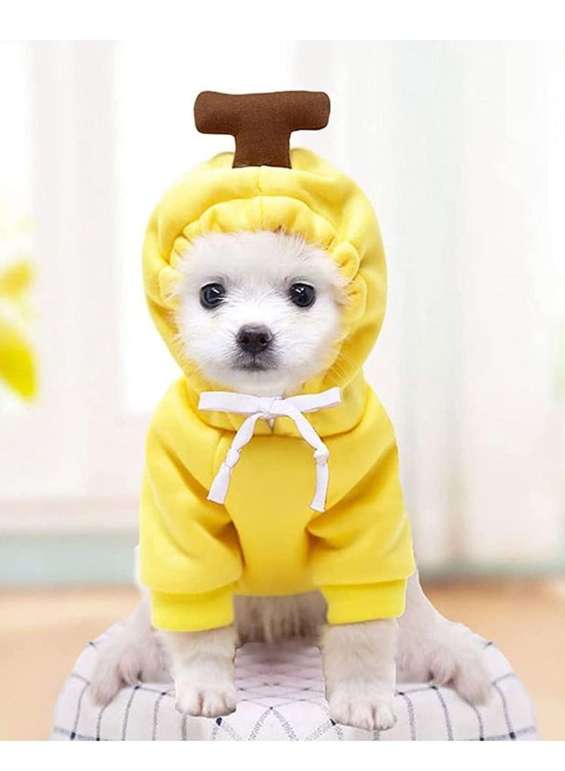 Y&D Pet Clothes Dog Cosplay Dress Cute Carrot Shape Warm Jacket Cold Weather Sweatshirt Outfit Outerwear - Image 1