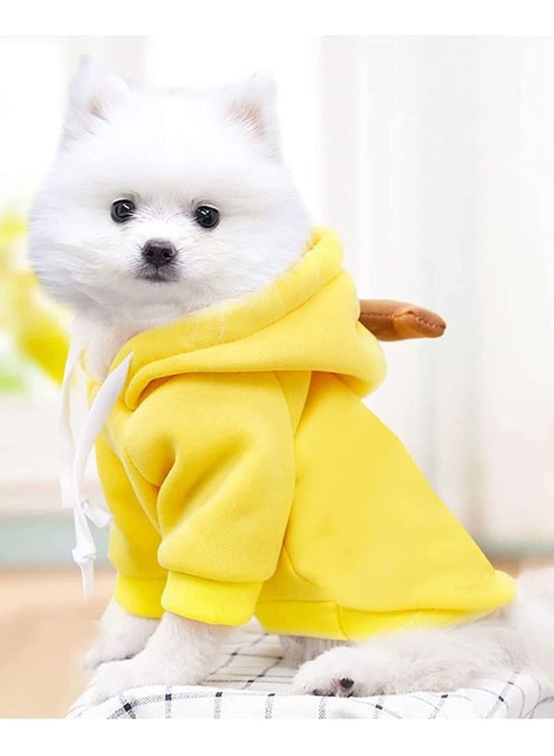 Y&D Pet Clothes Dog Cosplay Dress Cute Carrot Shape Warm Jacket Cold Weather Sweatshirt Outfit Outerwear - Image 2