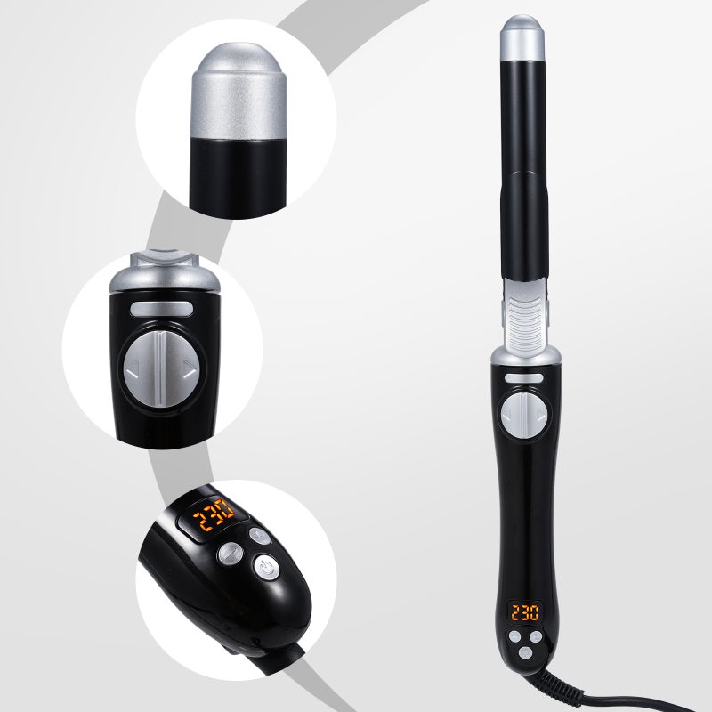 Automatic Curling Porcelain Rotating Electric Curling Iron Automatic Hair Curler Big Wave Curls Hairdresser - Image 2