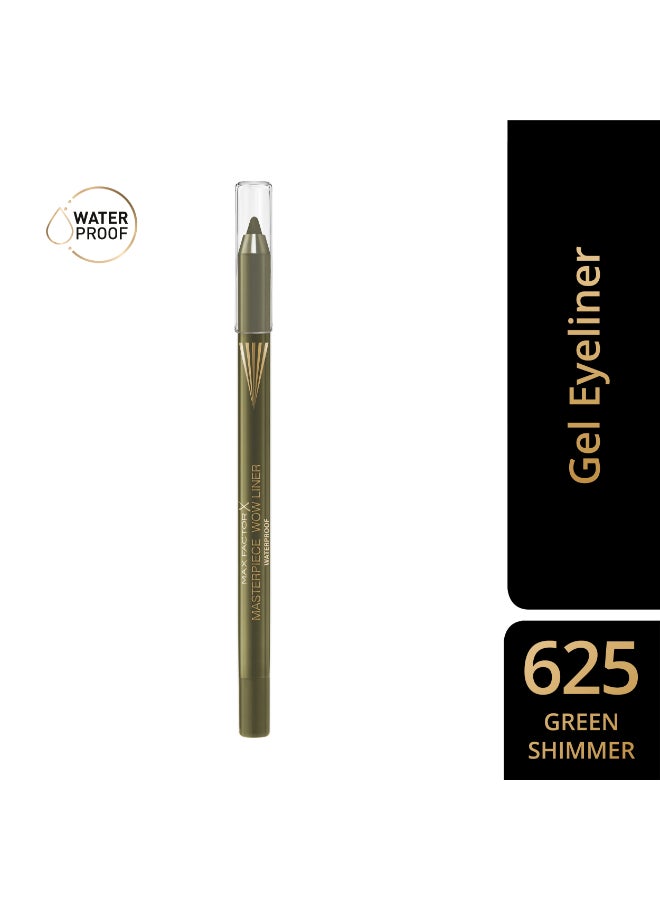 Max Factor Masterpiece Wow Liner - 625 - Green Shimmer, 1.2g - Image 2