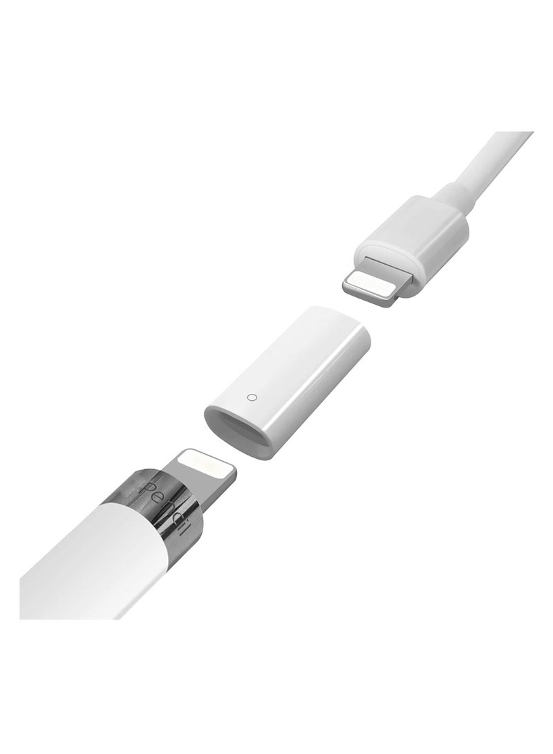 Adapter for Apple Pencil 1-Piece Charging for Apple Pencil Female to Female Charger Connector - Image 2