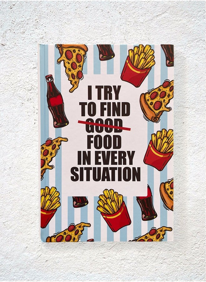 Noota NOOTA A5 FIND FOOD IN EVERY SITUATION LINED NOTEBOOK  - Image 1