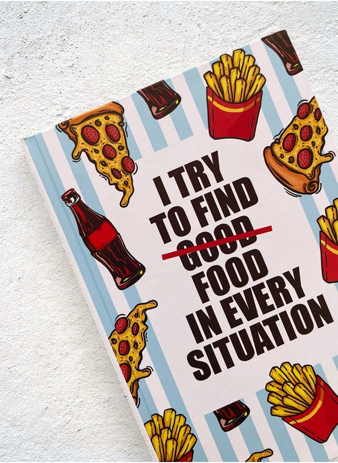 Noota NOOTA A5 FIND FOOD IN EVERY SITUATION LINED NOTEBOOK  - Image 2