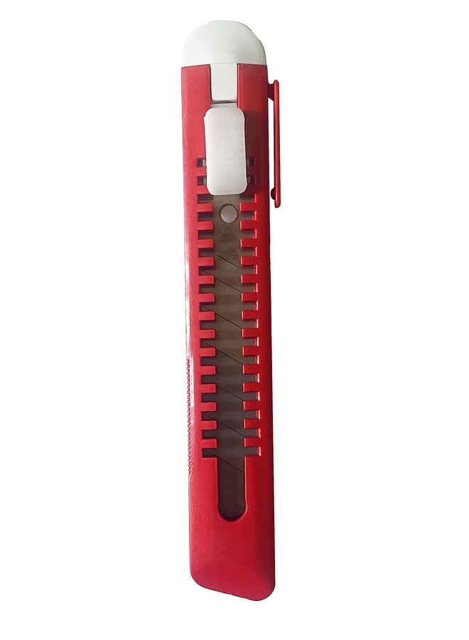 XML Snap Off Cutter for Cutting Papers, Wallpapers, Cardboard, Vinyl, Tapes Etc Set With 10 replacement 18 mm Blades Office Home use - Image 2