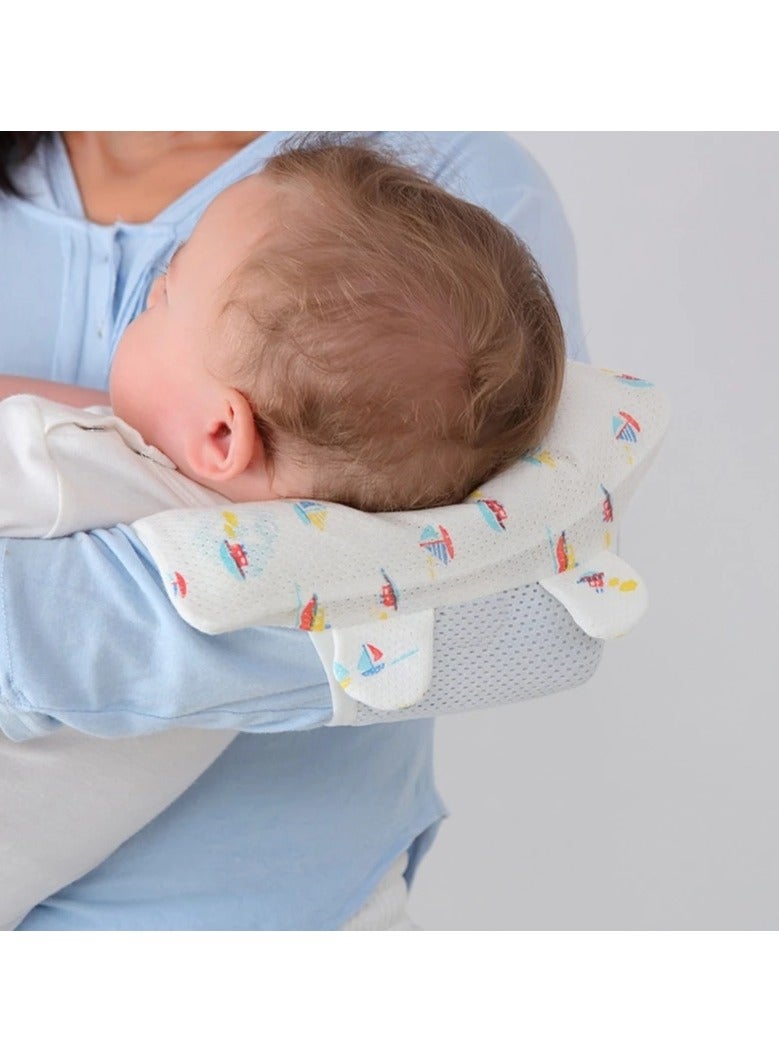 Cooler than Silk Feeling Nursing Arm Pillow for Infants, Cooling Touch, Breathable Ergonomic Newborn Cushion, Zero-Sweat, Comfortable & Safe Pillow for Mom Breastfeeding, Newborns, Toddlers, Tummy Time - 25.5x12.5cm - Image 2