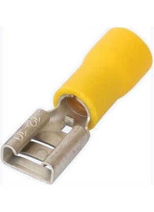 JAMESON JFD-5638 Female Faston Yellow 200 Pieces 