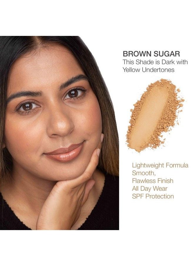 BellaPierre Loose Powder Mineral Foundation Spf 15  Vegan & Cruelty Free  Full Coverage  Hypoallergenic & Safe For All Skin Types  Oil & Talc Free  0.32 Oz  Brown Sugar  - Image 5
