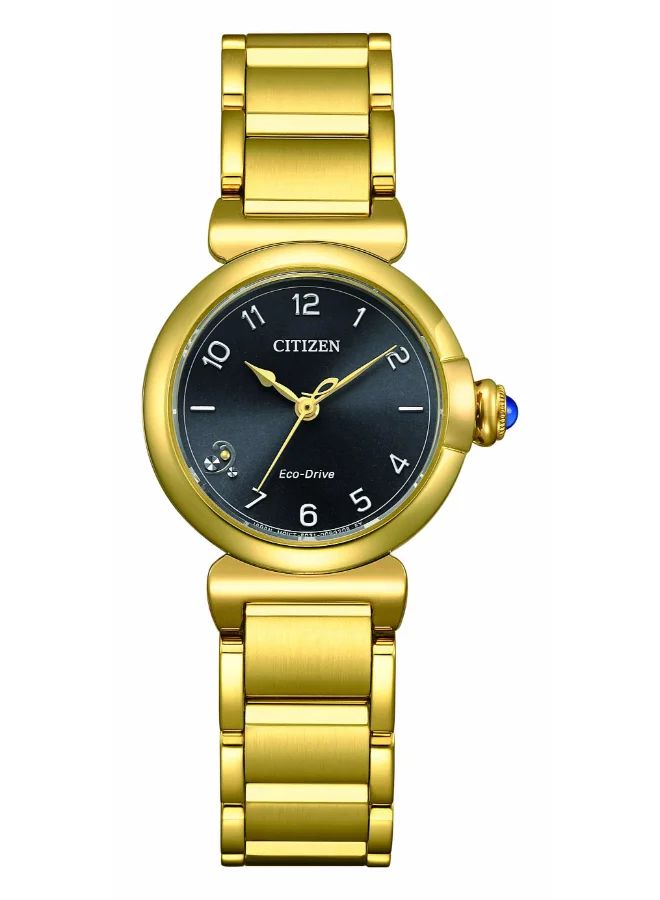 CITIZEN Women's Stainless Steel with Gold Plating CITIZEN L Standard Watch EM1132-88H - 26 mm