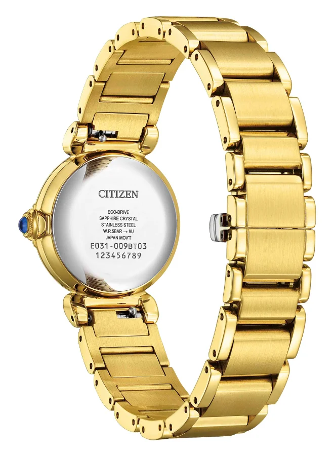 CITIZEN Women's Stainless Steel with Gold Plating CITIZEN L Standard Watch EM1132-88H - 26 mm