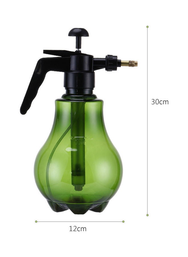 NIBEMINENT 1.5L Pressure Watering Can Spray Bottle For Outdoor and Indoor Plant Grey 30 x 12 12cm - Image 3