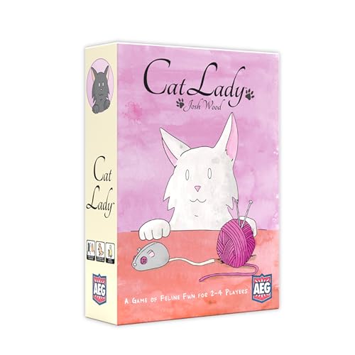AEG Cat Lady Board Game  Collect Toys and Rescue Cats  Family Card Drafting Game for 24 Players  Ages 10  Easy to Learn  Plays in 30 Minutes - Image 1