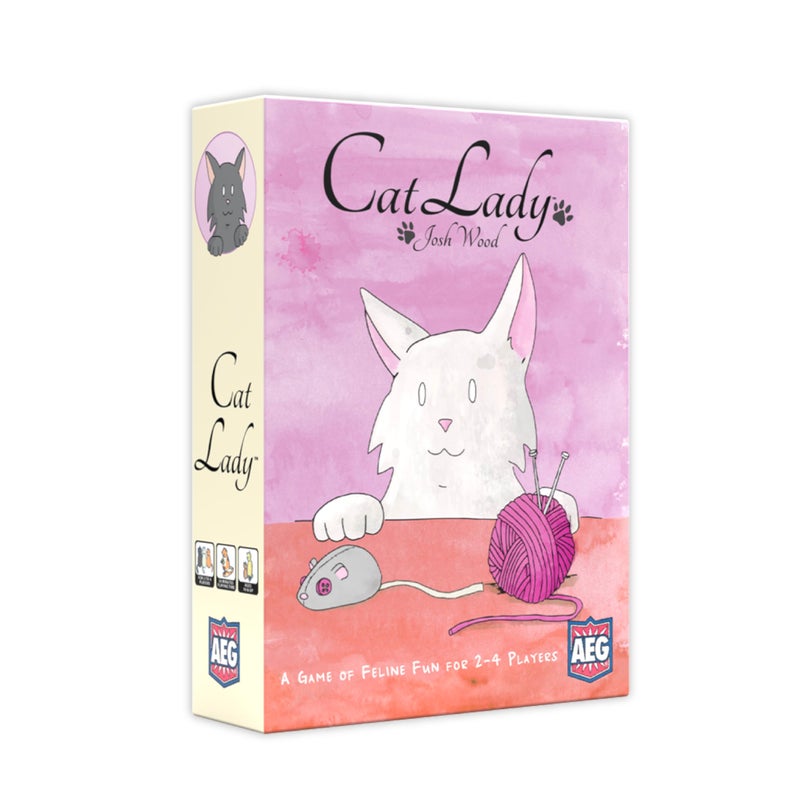 AEG Cat Lady Board Game  Collect Toys and Rescue Cats  Family Card Drafting Game for 24 Players  Ages 10  Easy to Learn  Plays in 30 Minutes - Image 2