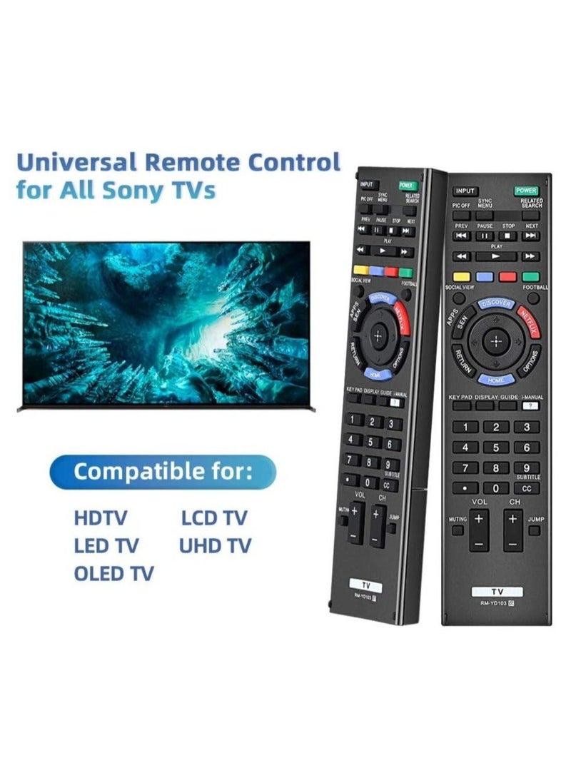 IAF Remote Control Replacement for Bravia Sony TV Remote HDTV LCD LED 3D Smart Television - Image 3