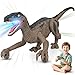 Rcfunkid Dinosaur Toys for Kids 24GHz Remote Control Dinosaur with Walking Realistic Sounds Demo Mode Rechargeable Jurassic Toys for 35 57 812 Birthdays Parties Christmas Childrens Day - Image 2
