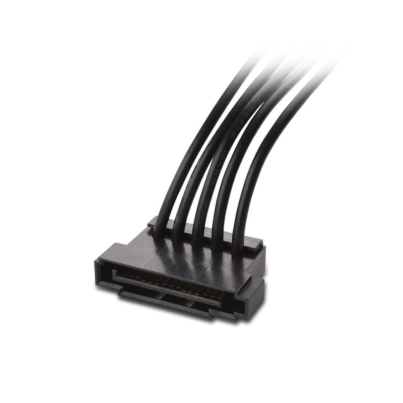 Cable Matters 2-Pack 15 Pin SATA to 4 SATA Power Splitter Cable - 18 Inches - Image 3