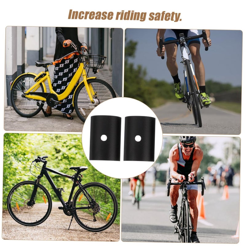 Handlebar Spacer Conversion Shims 1 Pair Easy Install Lightweight Black - Image 4
