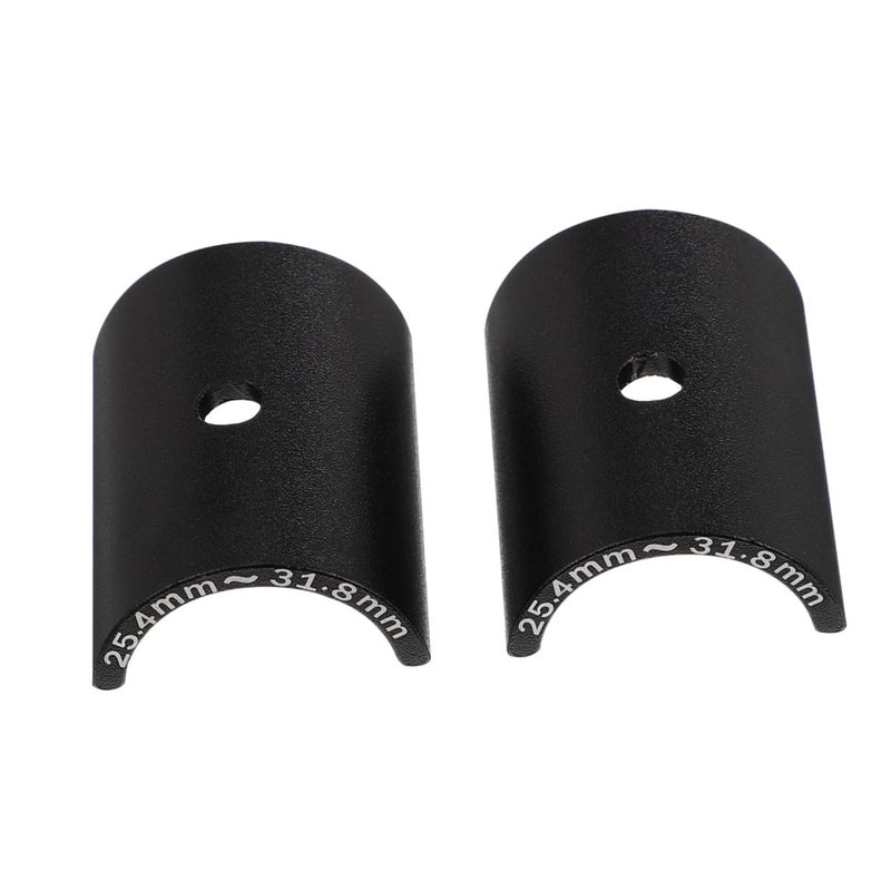 Handlebar Spacer Conversion Shims 1 Pair Easy Install Lightweight Black - Image 5