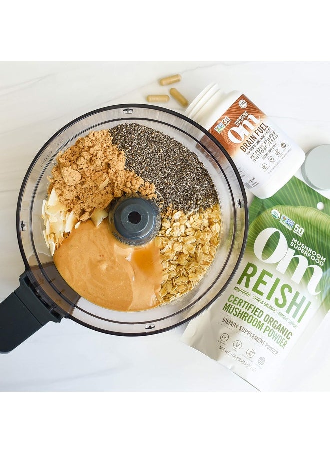 OM - Mushroom Superfood Om Reishi Organic Mushroom Powder 100G - Image 1