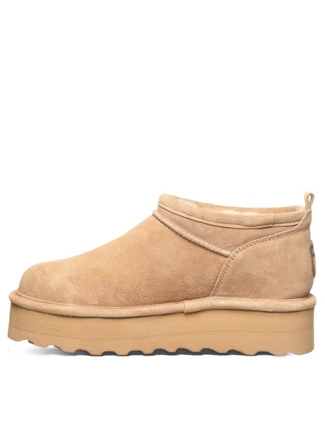 Bearpaw Women's Retro Super Shorty Iced Coffee Size 7 | Women's Ankle Boot | Comfortable Winter Boot - Image 4