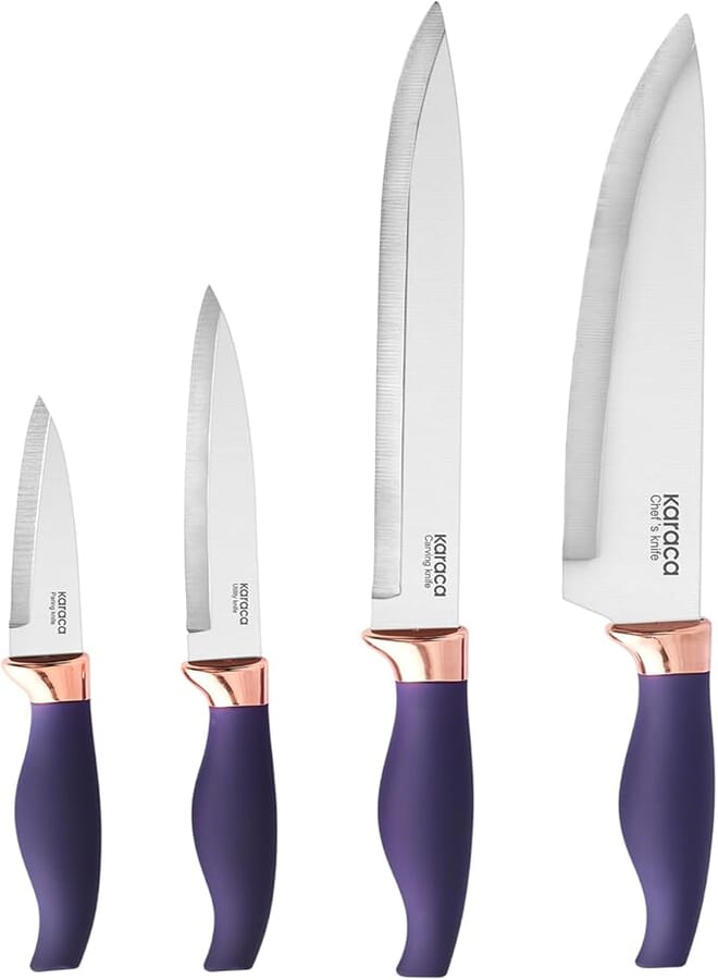 Karaca Mary 4 Piece Knife Set