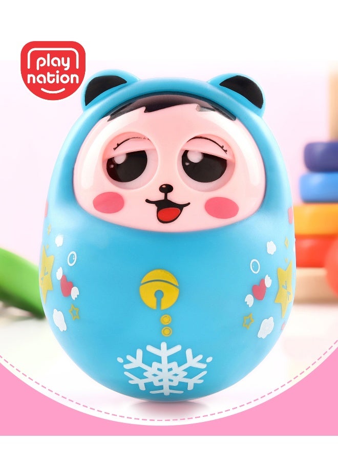 PlayNation Blinking Nodding Roly Poly - Teal - Image 1