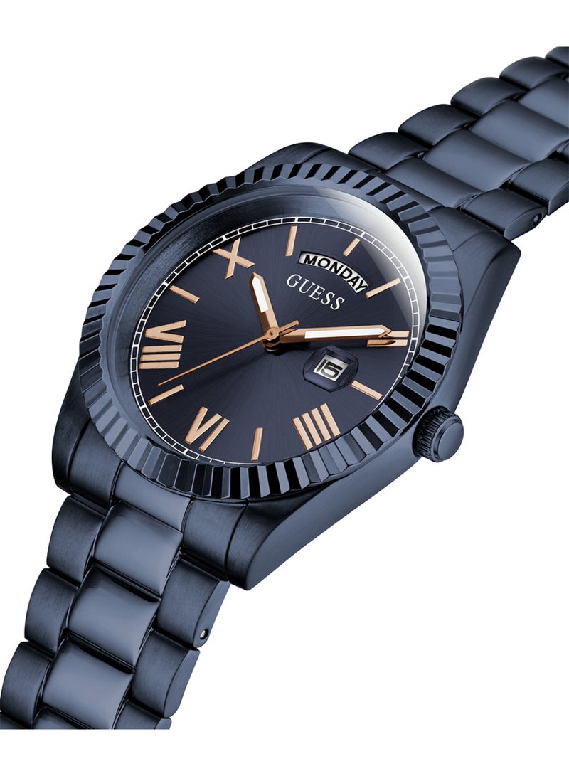 GUESS Mens Blue Tone Day/Date Watch - GW0265G11 - Image 2