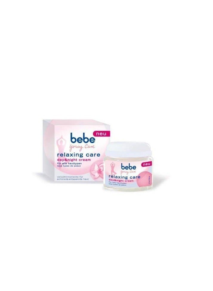 bebe bebe Original GERMAN Young Care -Relaxing Care-Day/Night cream 50 Ml 1.7 Oz 