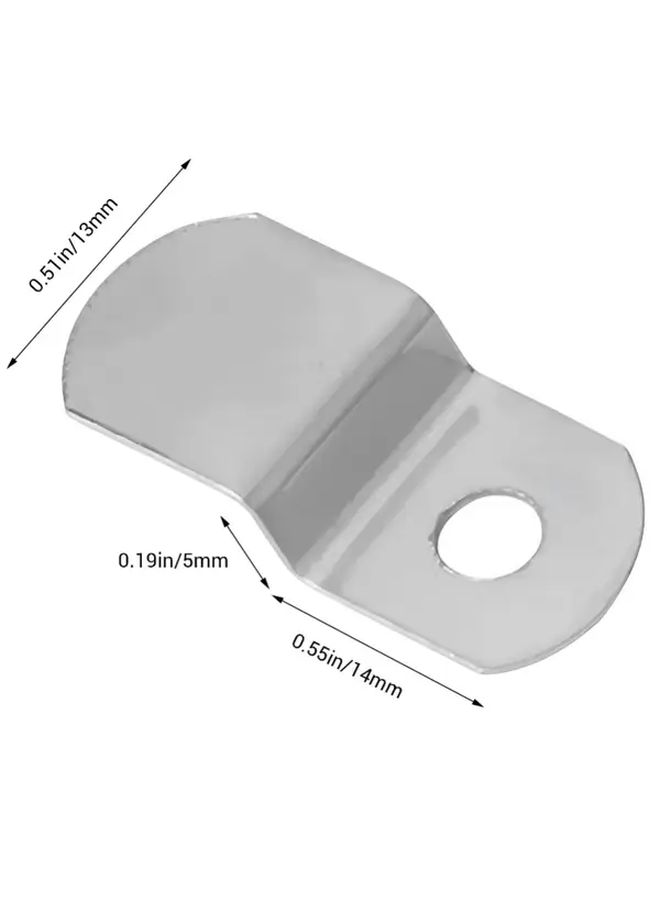 20 Pack Offset Picture Hanging Clips with Screws Metal Frame Clamps for Canvas Photo Frames - Image 2