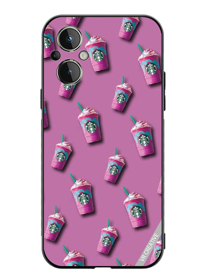 VR CREATIVE Protective Case Cover For OnePlus Nord N20 5G Starbucks Design Multicolour - Image 1