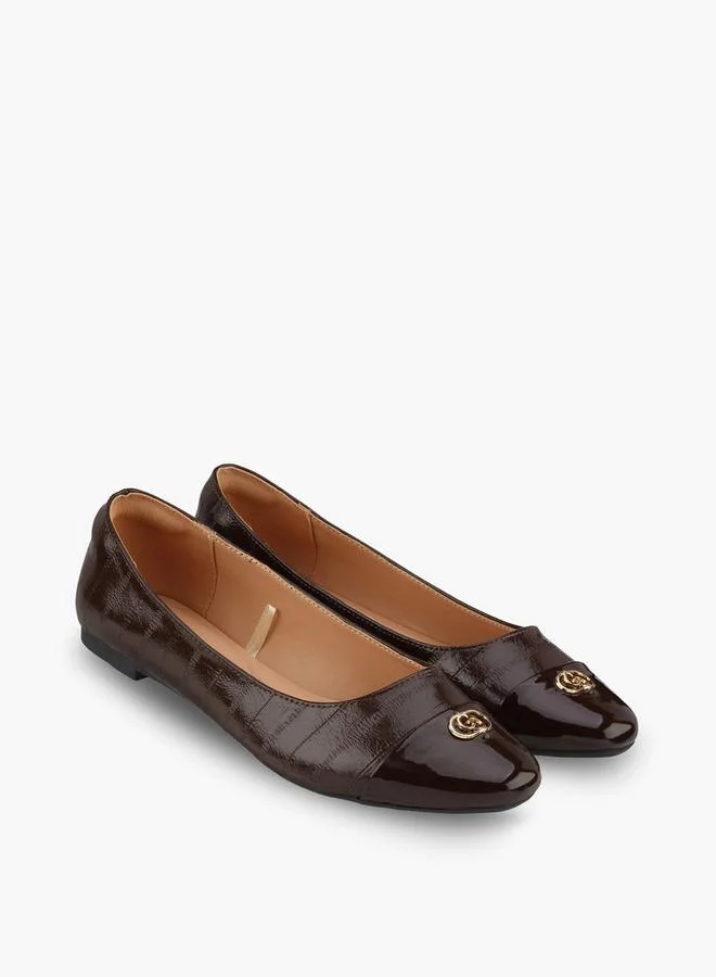 سيليست Women Textured Ballerina Shoes