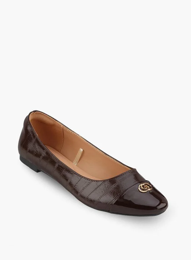 سيليست Women Textured Ballerina Shoes