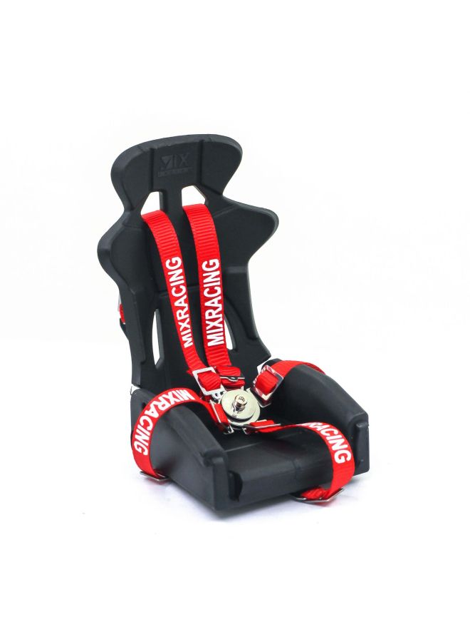 1/10 Climbing Car Interior Simulation Seat Seat Strap Seat Belt Axial SCX10 Ghost Tri-Color-Color:l Blue  - Image 4