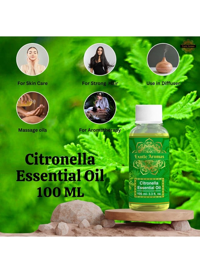 Exotic Aromas Citronella Essential Oil,100 Ml - Image 2