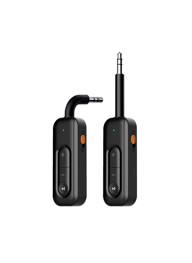 Generic - Bluetooth 5.2 Transmitter Receiver Receiver 2 in1 Wireless 3.5mm Bluetooth Adapter Dual Connect Noise Cancelling Aux Bluetooth Adapter for PC TV Car Sound System - Image 1