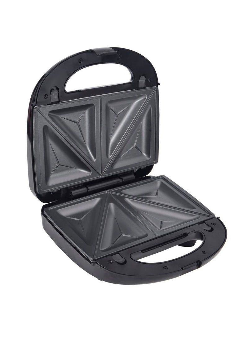 Clikon 3-in-1 Sandwich Maker – 750W Power, Removable Non-Stick Plates, Grill, Waffle & Sandwich Functions, Dishwasher Safe Plates – CK2442 – Black 750 W CK2442 black - Image 3