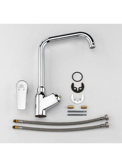 GS Rubinetterie Deck Mounted Single Lever Kitchen Sink Faucet Chrome - 2497C - pzsku/Z6488720AB430E236B70AZ/45/_/1670171999/b9a201dc-c259-4cdf-9a90-48e52cd87e9a