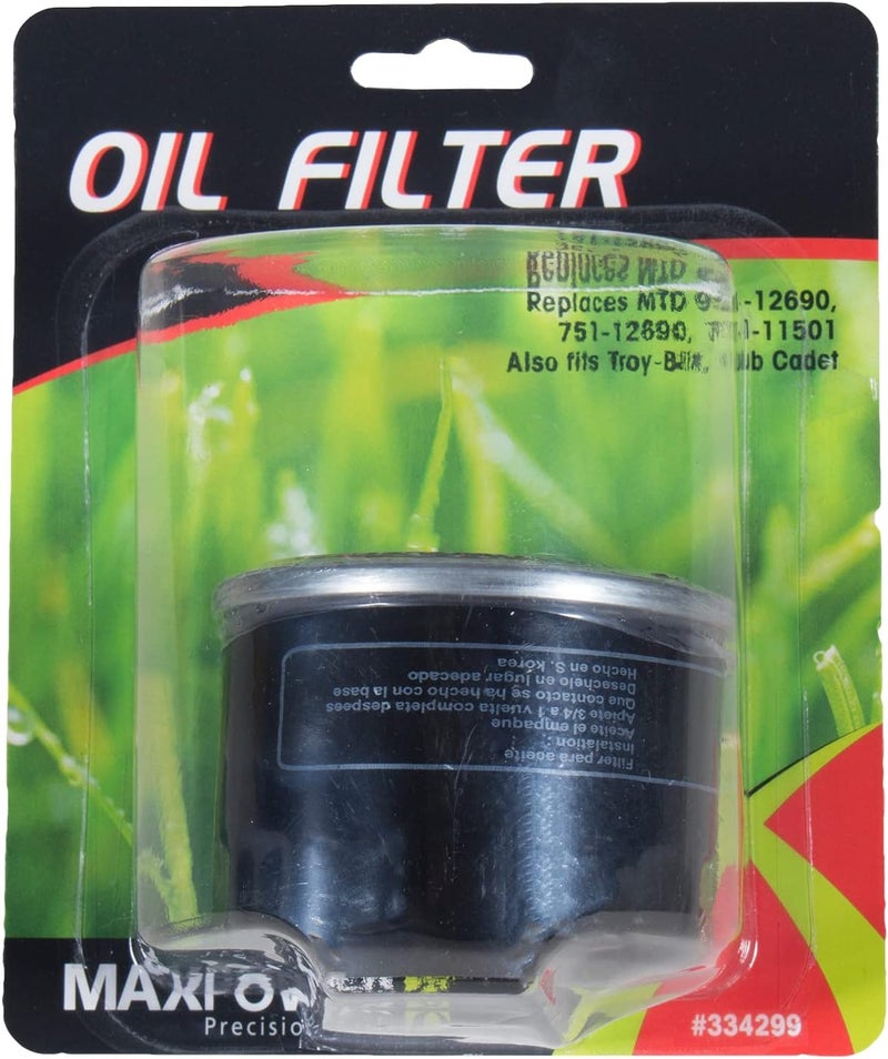 Maxpower 334299 Oil Filter MTD, Cub Cadet, and Troy-Bilt, Replaces OEM Numbers 951-12690, 751-12690, 751-11501 - Image 2