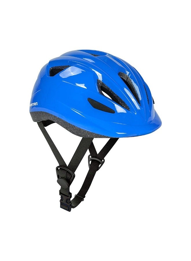 Spartan Mold Bike Helmet For Kids (Blue)  - Image 2