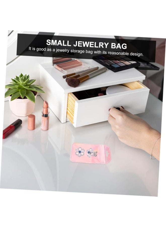 Jewelry Packaging Bag, Jewelry Bag Small Zipper Pouch, Reclosable Zipper Bag, Zipper Storage Bags, Flat Small Storage Bags, Earrings Pvc Jewelry Rack - Image 5