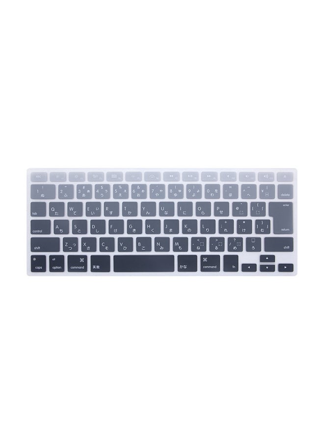 Generic - Applicable To Apple Macbook Keyboard Protective Film Air/pro13/15/Japanese/English Keyboard Film-Color:White.-Dimensions:A2442/A2485 Japanese 2021 14.2 - Image 1