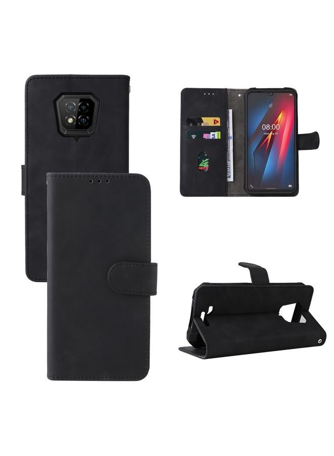 The Bros Case For Ulefone Armor 8 Skin Feel Magnetic Buckle Calf Texture Leather Phone Case