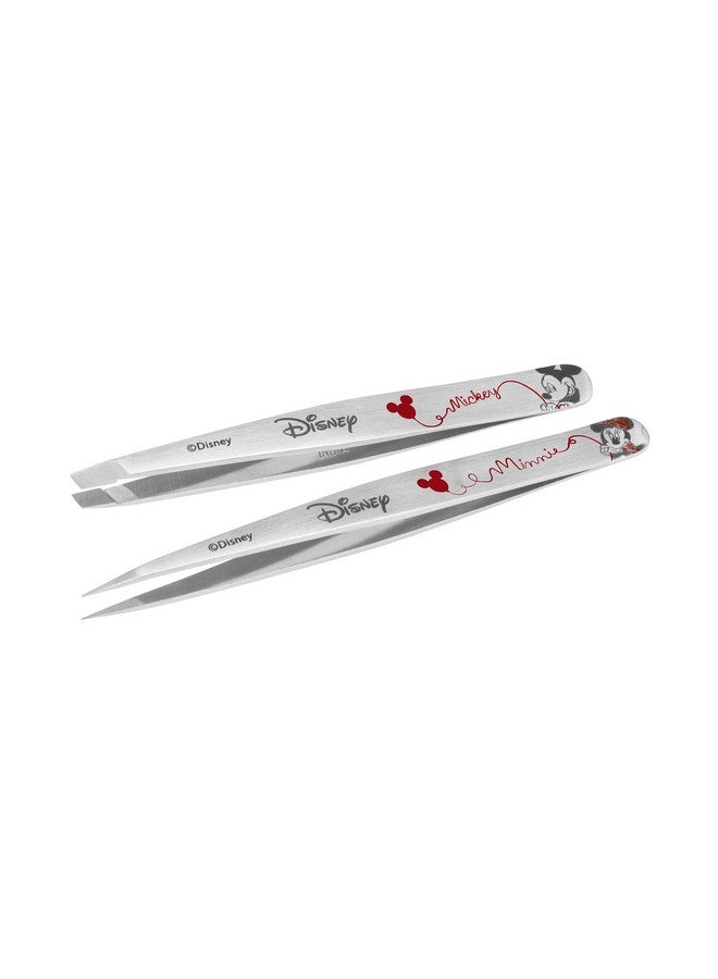 Tweezerman Disney'S Mickey Mouse & Minnie Mouse Forever In Love Petite Tweeze Set - Image 1